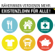 Grafik die bunte Icons als Symbol für verschiedene Branchen abbildet